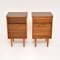 Vintage Walnut Bedside Cabinets from Uniflex, 1960s, Set of 2, Image 2