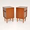 Tables de Chevet Vintage en Noyer de Uniflex, 1960s, Set de 2 6