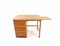 Vintage Swiss Desk in Beech & Oak, Image 4