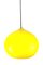 Yellow Glass Cipola Ceiling Lamp by Alessandro Pianon for Vistosi Murano, 1960s 1