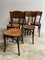 Antique French Side Bistro Chairs by Michael Thonet, Set of 6 2