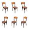 Antike französische Bistro Stühle von Michael Thonet, 6er Set 1