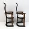 Art Deco Walnut Chairs with High Backrest, Set of 2, Image 8