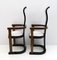 Art Deco Walnut Chairs with High Backrest, Set of 2, Image 6