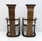 Art Deco Walnut Chairs with High Backrest, Set of 2 7