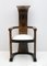 Art Deco Stühle aus Nussholz mit hoher Rückenlehne, 2er Set 9