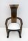 Art Deco Walnut Chairs with High Backrest, Set of 2, Image 10
