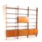 Standing Modular Wall Unit by Peter Petrides for Interna Wandmöbel, Germany, 1970, Set of 21 4
