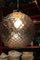 Lámpara de araña grande esférica de cristal de Murano de Venini, años 60, Imagen 3