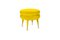 Yellow Marshmallow Stool by Royal Stranger, Set of 2, Image 3