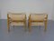 Oak & Leather Sirocco Safari Chairs by Arne Norell, 1960s, Set of 2 11