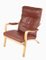 Model Mh 101 Armchair and Stool attributed to Mogens Hansen, 1960s, Set of 2, Image 1