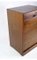 Jalousi Cabinet in Polished Wood with Drawers, 1960s 2