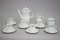 Nefertiti Porcelain Tea Set by Jaroslav Jezek, Czechoslovakia, 1964, Set of 9 1