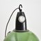 Soviet Industrial Pendant Light in Green, Image 5