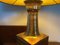 Goldene Keramiklampe von Aldo Londi für Bitossi 12