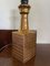 Goldene Keramiklampe von Aldo Londi für Bitossi 4