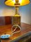 Lampada in ceramica dorata di Aldo Londi per Bitossi, Immagine 11