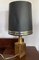 Golden Ceramic Lamp by Aldo Londi for Bitossi, Image 1