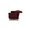 Red Brühl Moule Fabric Three-Seater Sofa with Relax Function, Image 11