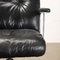 Black Office Armchair, 1980s 6