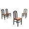 Beech Dining Chairs, 1980s, Set of 4 2