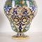 Neo-renaissance Style Polychrome Majolica Vases With Lids, Set of 4 8