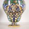 Neo-renaissance Style Polychrome Majolica Vases With Lids, Set of 4, Image 8