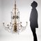 Neoclassical Glass Chandelier 2