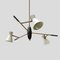 Ceiling Light With Articulating Shades Attributed to Luigi Sarfati, 1950s, Image 5