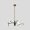 Ceiling Light With Articulating Shades Attributed to Luigi Sarfati, 1950s 3