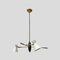 Ceiling Light With Articulating Shades Attributed to Luigi Sarfati, 1950s, Image 3