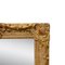 Espejo Regency rectangular de madera dorada, años 70, Imagen 6