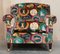 Mulberry Silk Velvet Sporting Life Scroll Arm Armchairs from George Smith, Set of 2 3