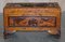 Antique Chinese Hand Carved Camphor Wood Travelling Trunk, 1900s, Image 11