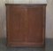 Antique Victorian Flamed Mahogany Two Over Four Chest of Drawers 12