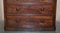 Antique Victorian Flamed Mahogany Two Over Four Chest of Drawers 5