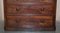 Antique Victorian Flamed Mahogany Two Over Four Chest of Drawers, Image 5