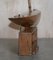 Large Antique English Victorian Hand Made Pond Yacht with Oak Stand 15