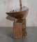 Large Antique English Victorian Hand Made Pond Yacht with Oak Stand, Image 15