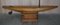 Large Antique English Victorian Hand Made Pond Yacht with Oak Stand 3