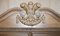 Large Limed Oak Media Cabinet Cupboard Prince Charles Fleur De Lis Feather Crest 5