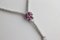 Choker Necklace in White Gold with Diamonds and Rubies 3