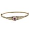 Gold Bracelet with Ruby 1