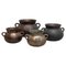 Spanish Traditional Pots in Bronze, Set of 4 1