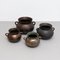 Spanish Traditional Pots in Bronze, Set of 4 13
