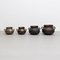 Spanish Traditional Pots in Bronze, Set of 4 14