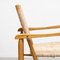 Sessel aus Holz und Schilfrohr im Stil von Charlotte Perriand, 2er Set 17