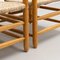 Sessel aus Holz und Schilfrohr im Stil von Charlotte Perriand, 2er Set 16