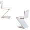Zig Zag Stuhl von Gerrit Thomas Rietveld für Cassina, 2er Set 1